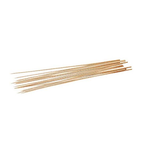 30 Brochettes bois 30 cm -56597