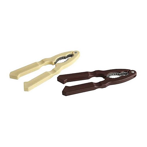 Casse noix 18 cm couleur crème/marron assorties-48324