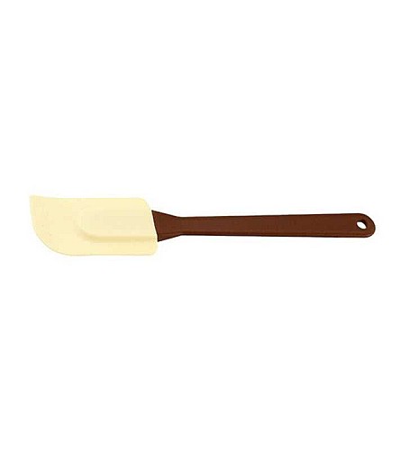 43562 Spatule vanille&chocolat 26cm chocolat
