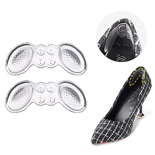 Paire protecteur Transparent auto-adhésif pour talon du pied