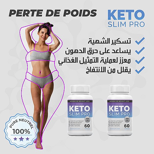 Keto Slim Pro Perte de poids 60 capsules
