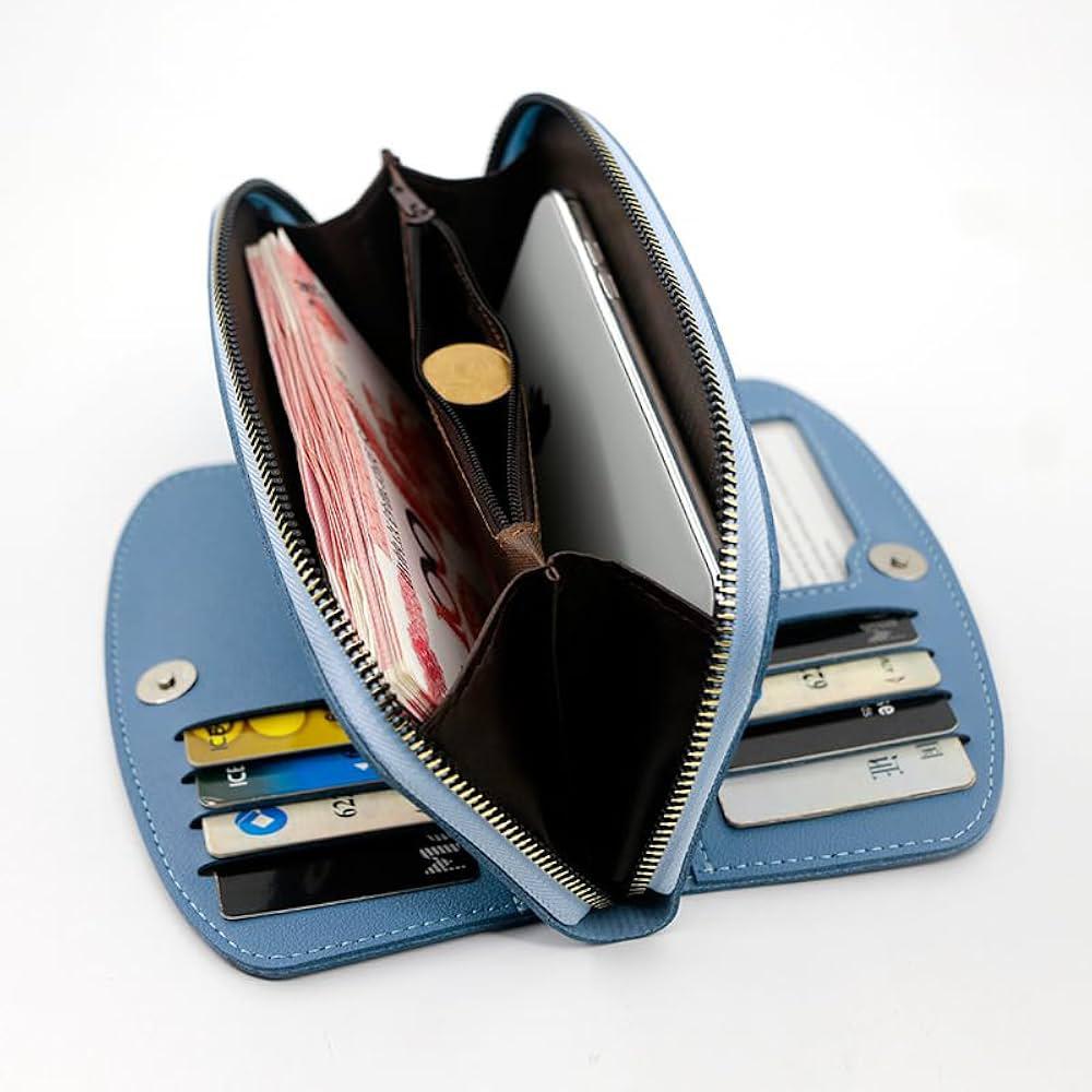Trifold portefeuille femme