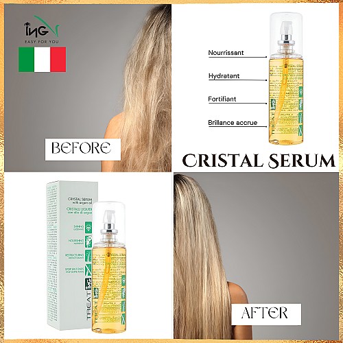 Sérum cheveux hydratant & fortifiant- 120 ml - ING