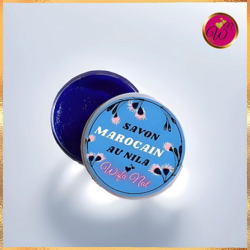 Savon Marocain au Nila bleu - 100 g