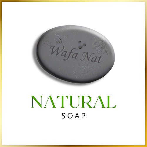 Savon Noir Artisanal- Exfoliant- 90 g- Wafa Nat.