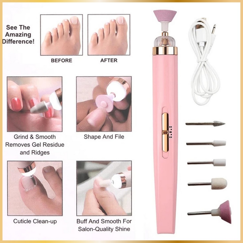 Lime à ongles électrique - Rechargeable