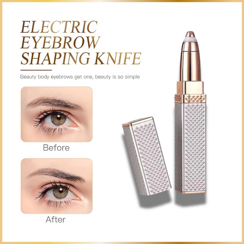 Épilateur Électrique Visage & Sourcils 2 en 1