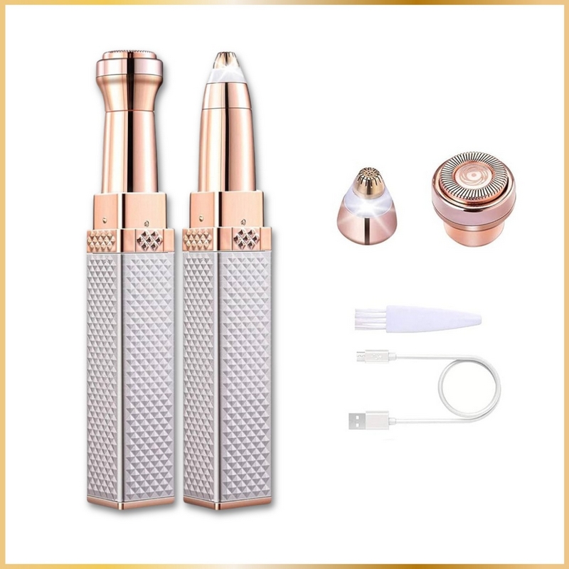 Épilateur Électrique Visage & Sourcils 2 en 1