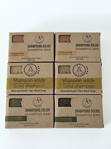 Pack de 6 Shampoings Solides d'Alep