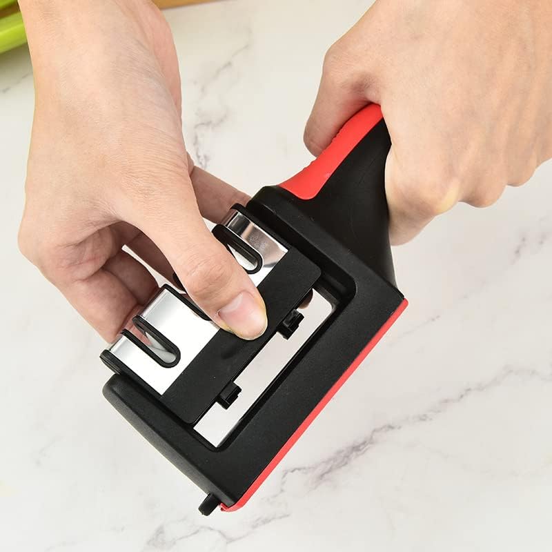 Aiguiseur de Couteaux à 3 Fentes