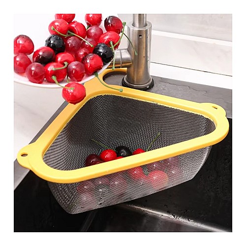 Panier d'angle pour évier de cuisine