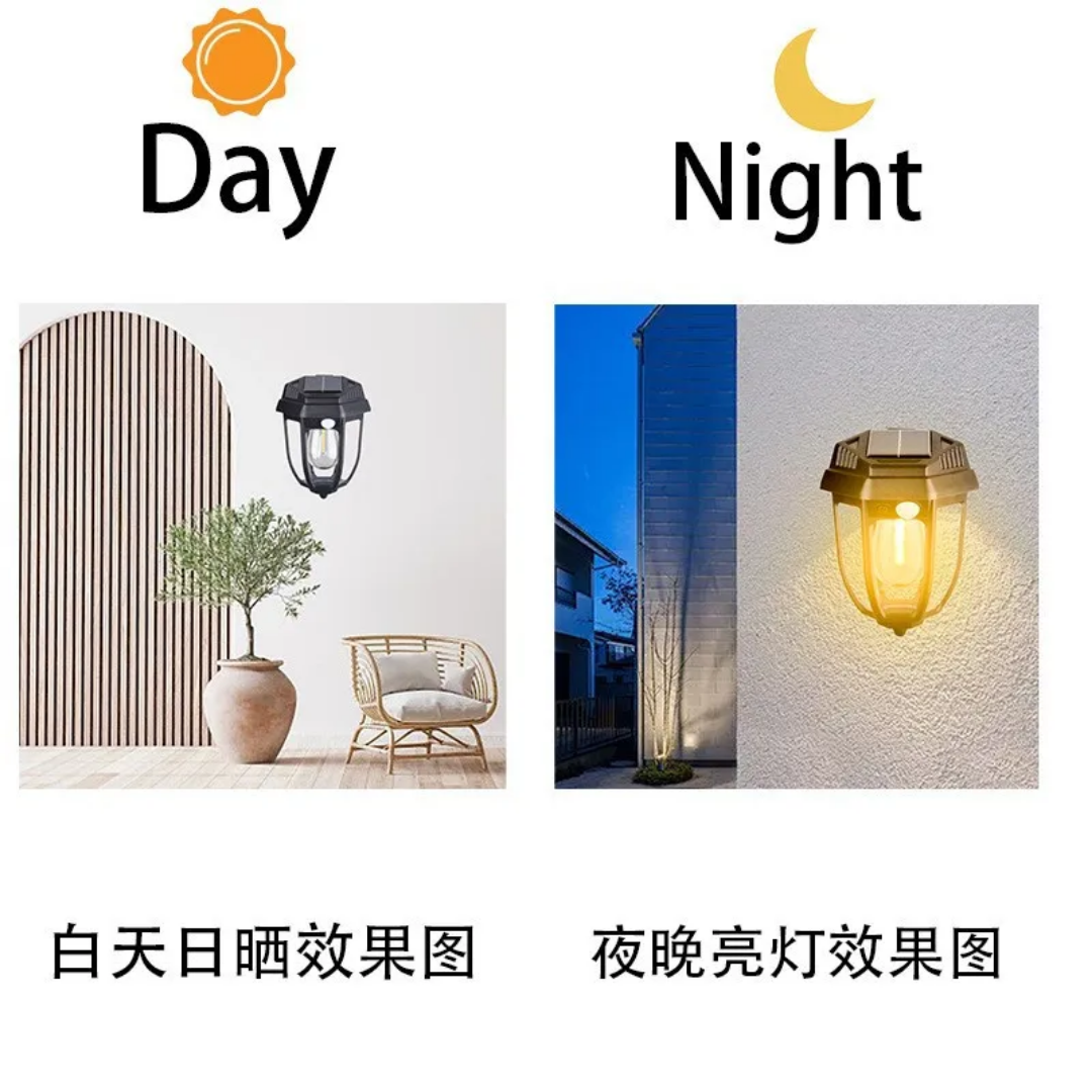 Lampe Solaire LED Extérieure 600 Lumens