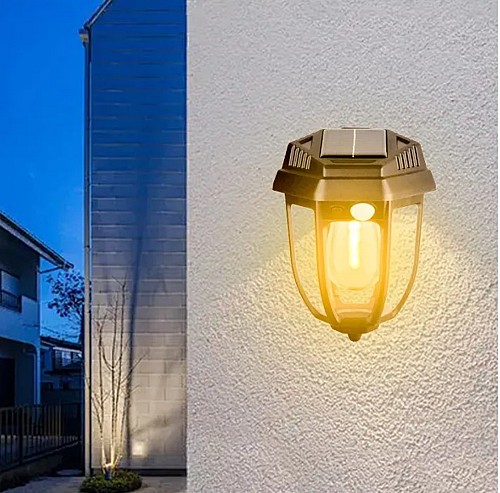 Lampe Solaire LED Extérieure 600 Lumens