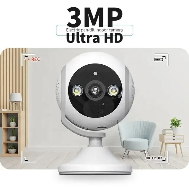 Caméra de Surveillance Interne double Lens  3MP