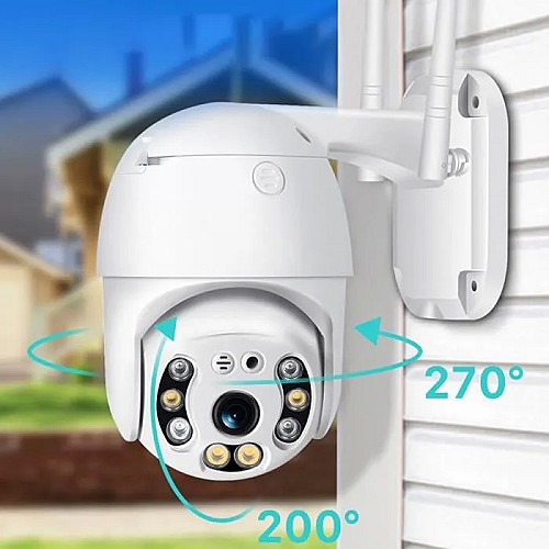 Caméra de Surveillance Externe HD V380 3MP Smart+ carte mémoir 64G e