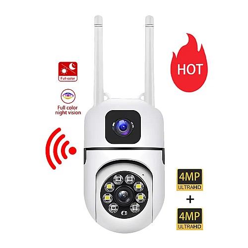Caméra de Surveillance Interne double Lens -HY80007A-4MP