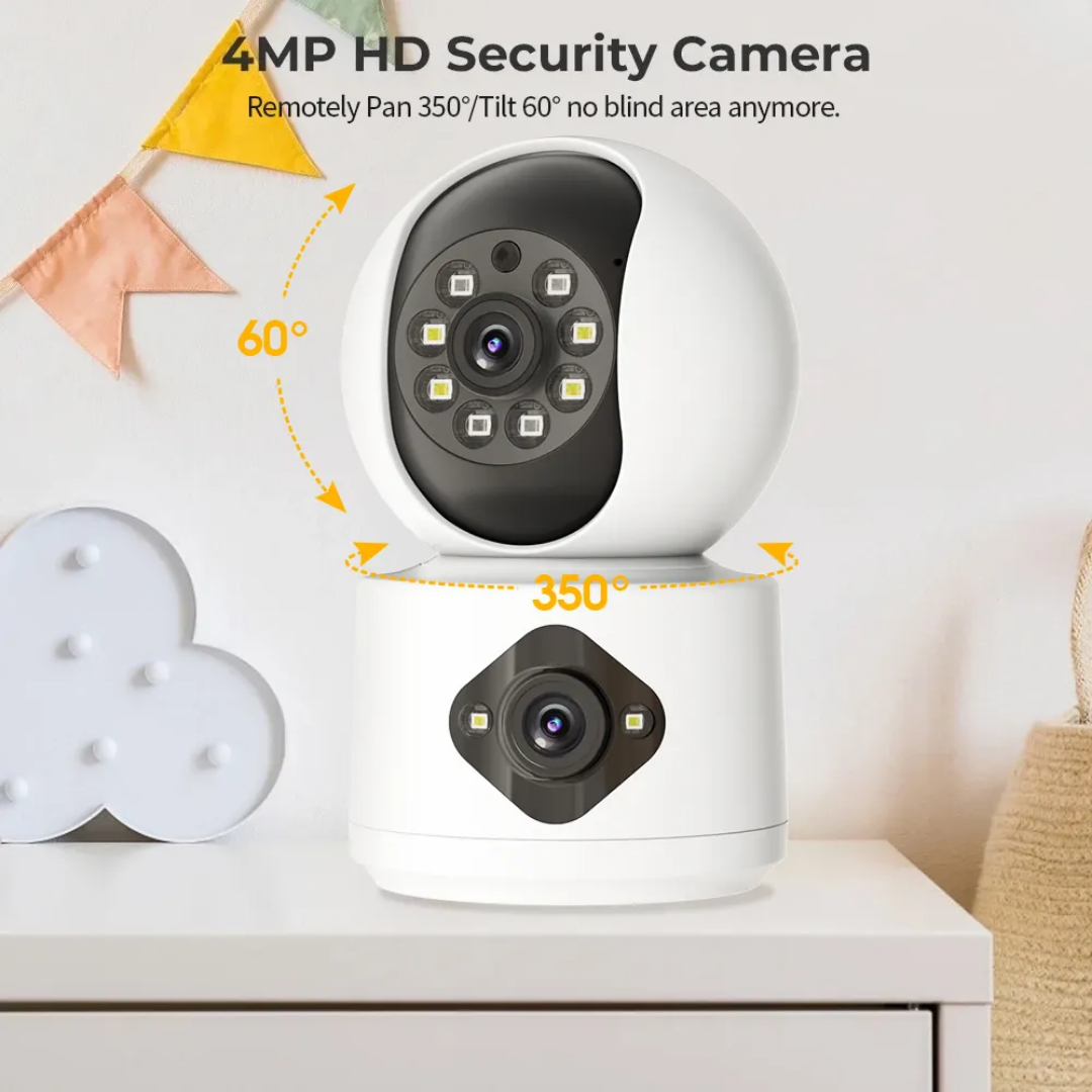 Caméra de Surveillance Interne double Lens -HY8007A-4MP