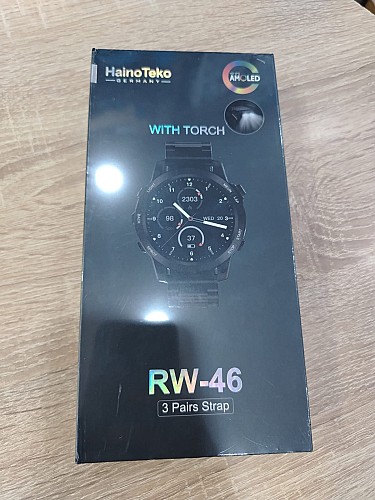 Smartwatch HainoTeko RW-46-WITH TORCH-NOIR