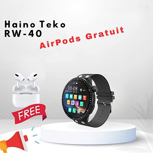 Haino Teko RW-40  noir +airpods gratuit