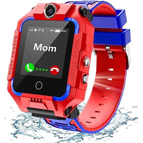 Montre Connectée Pour Enfants Smart 2030 Avec Traceur GPS - Rouge