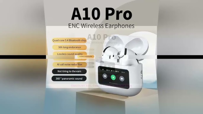 Ecouteur Sans Fils A10Pro avec Afficheur