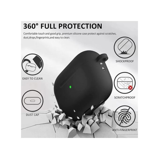 Écouteurs Sans Fil Saiya T50 Bluetooth Blanc avec Pochette Noire