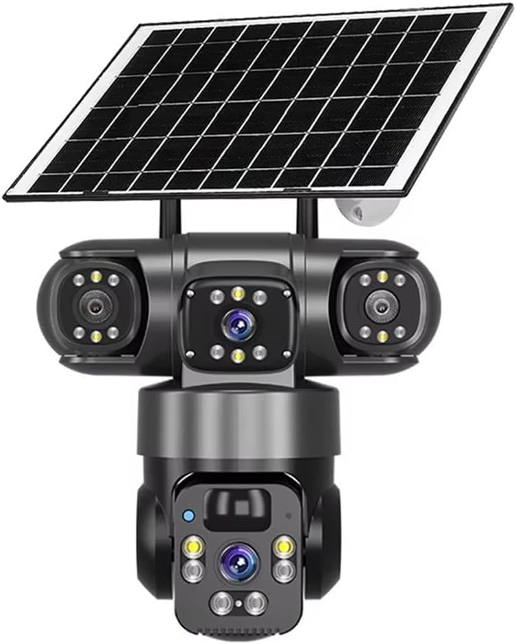 Caméra solaire 4G -3 lents 15MP X10 ZOME