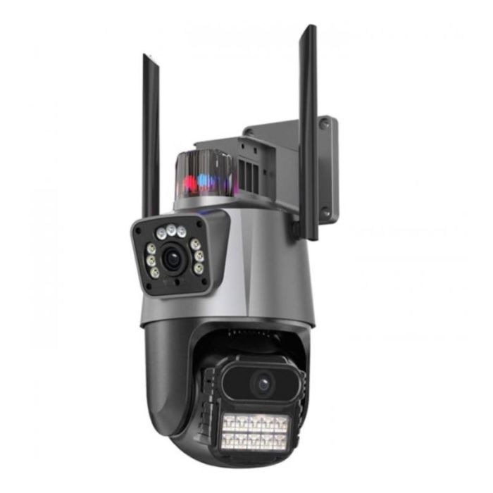 Caméra de Surveillance double Wi-Fi intelligente Jortan  6MP