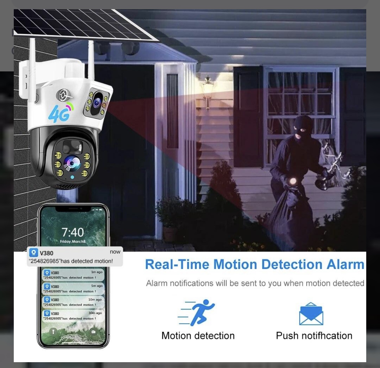 4G/WiFi Smart Net Camera