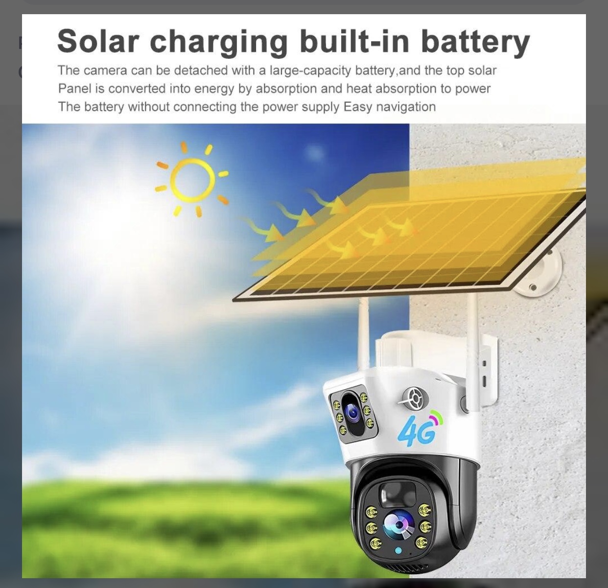 4G/WiFi Smart Net Camera