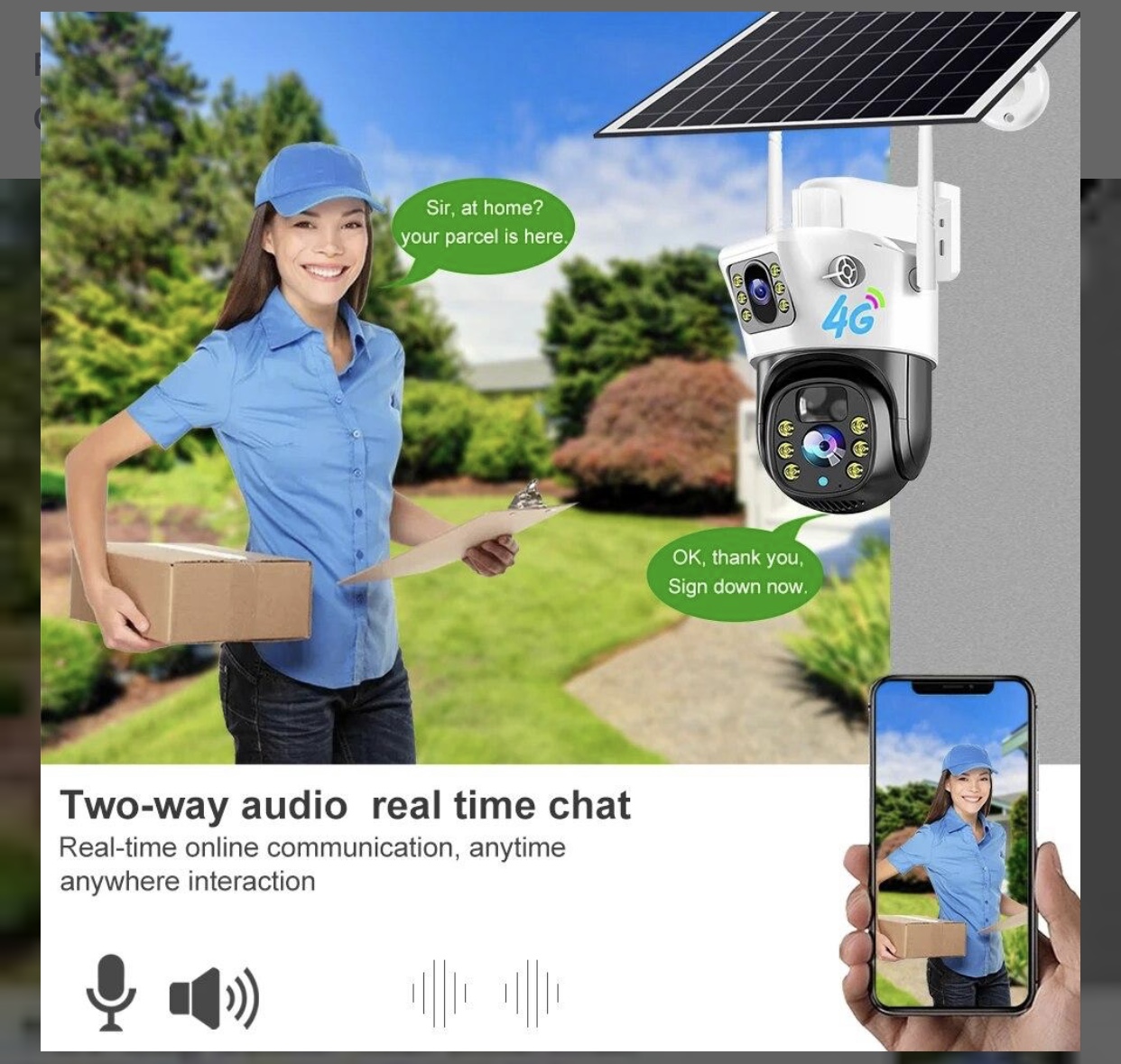 4G/WiFi Smart Net Camera