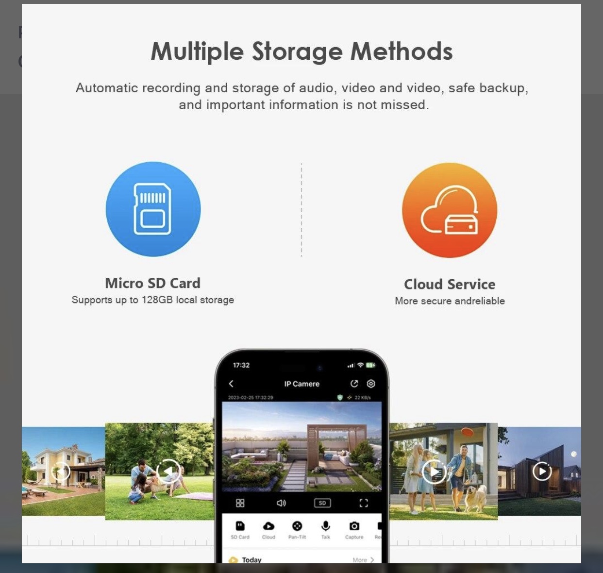 4G/WiFi Smart Net Camera