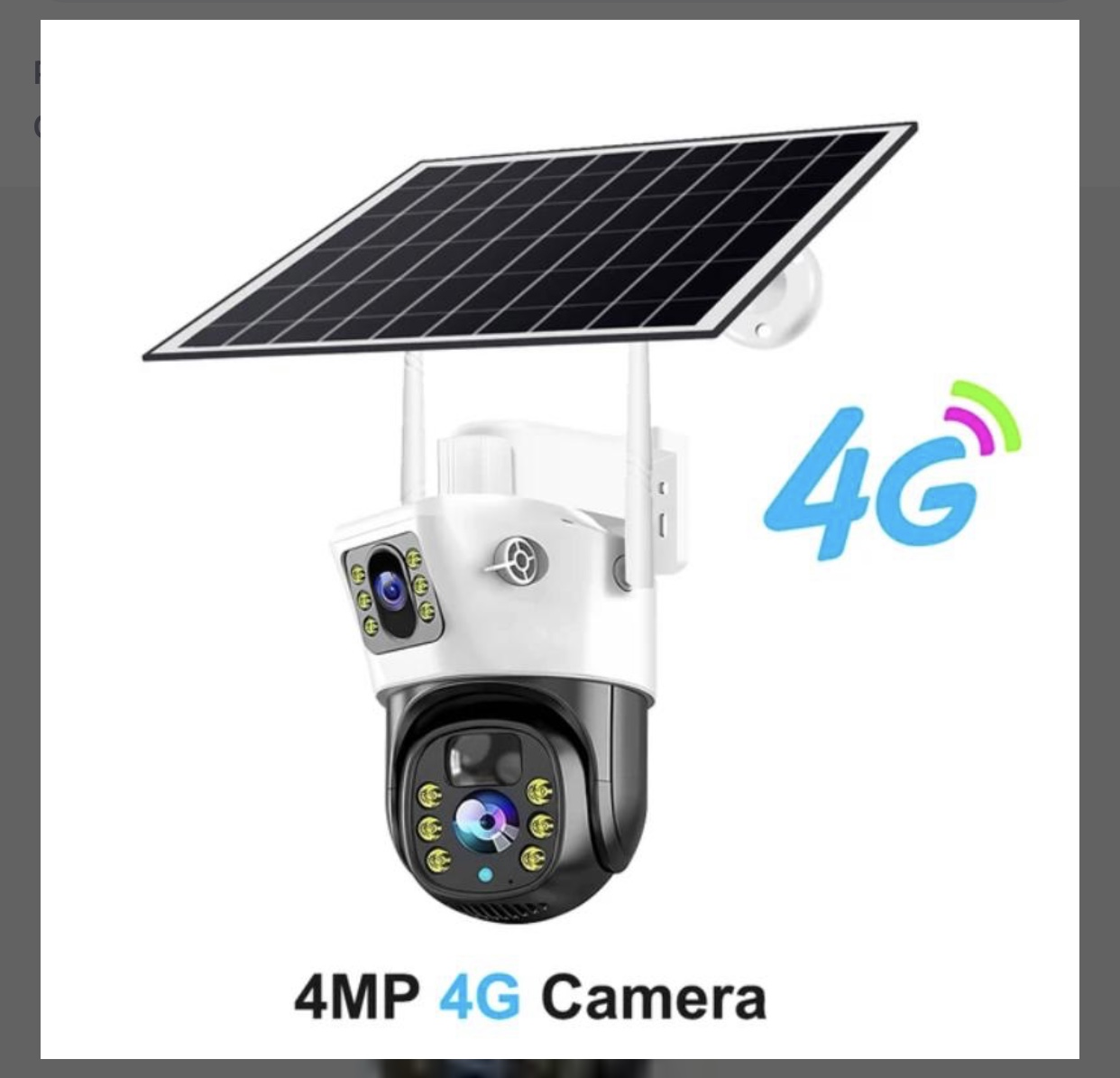 4G/WiFi Smart Net Camera