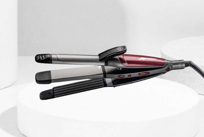Fer à Coiffer 3en1-Lisseur,Boucleur & Onduleur
