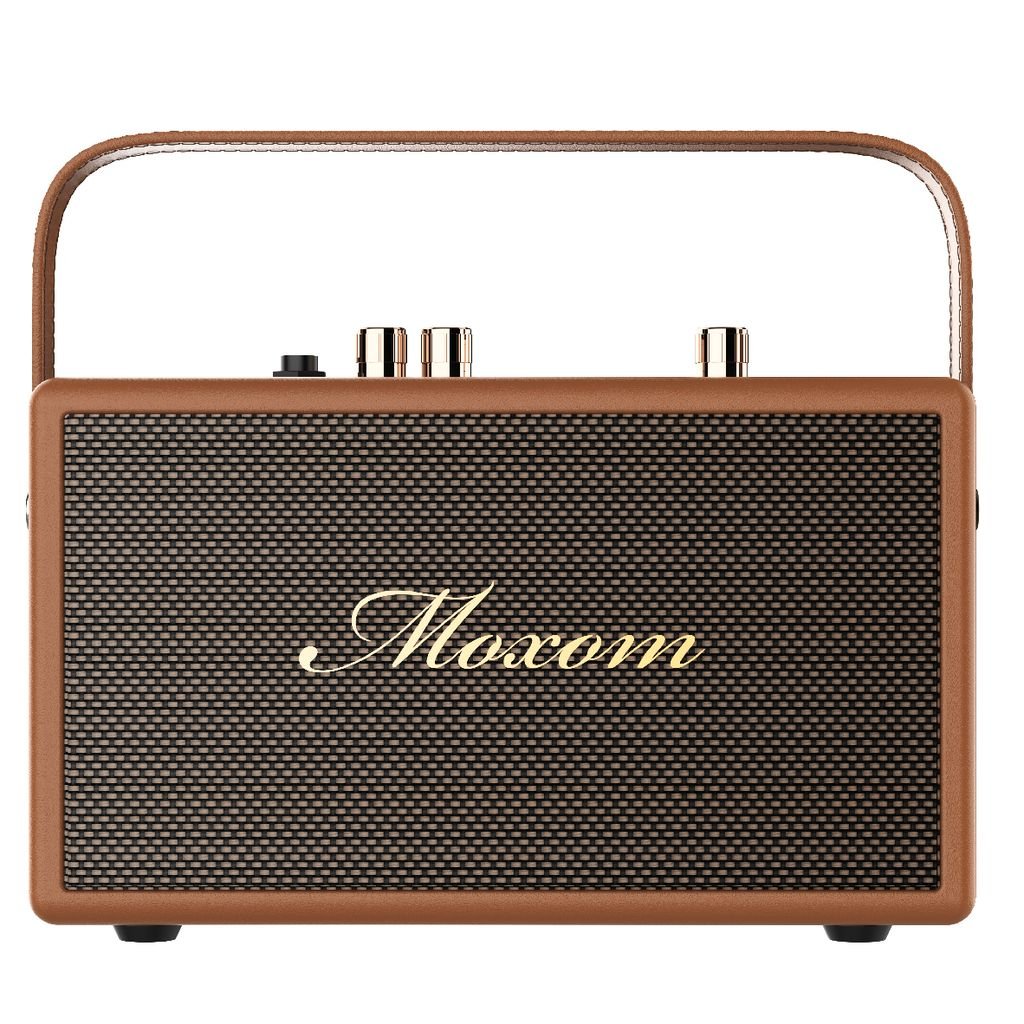 Enceinte Bluetooth au design Rétro/Vintage premium MOXOM MX-SK57
