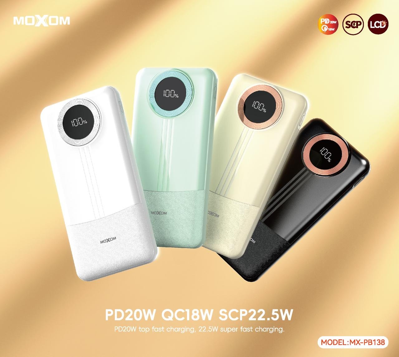 Power bank de 10,000mAh avec câbles intégrés