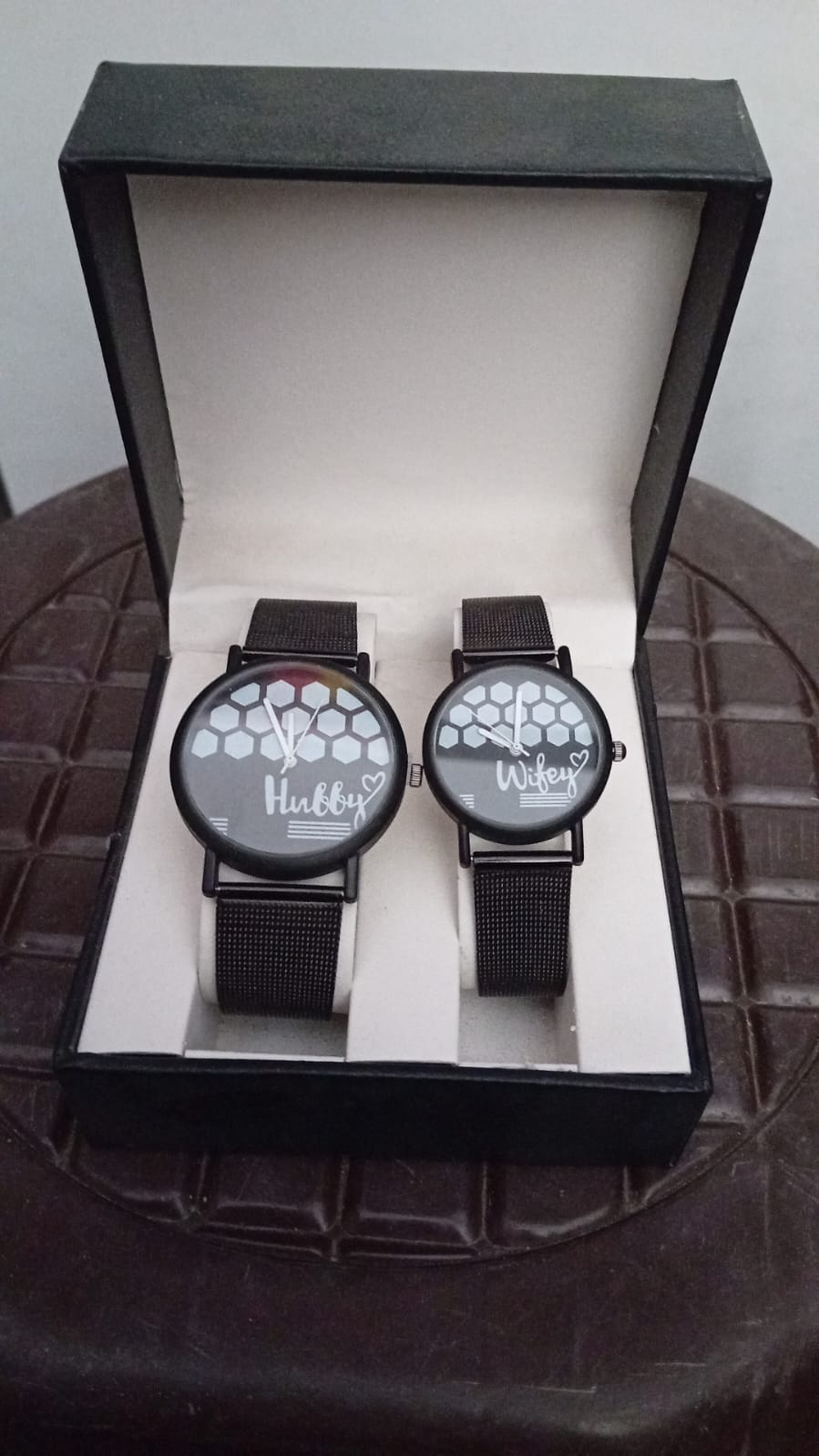 💑 Montre de Couple en Acier Inoxydable