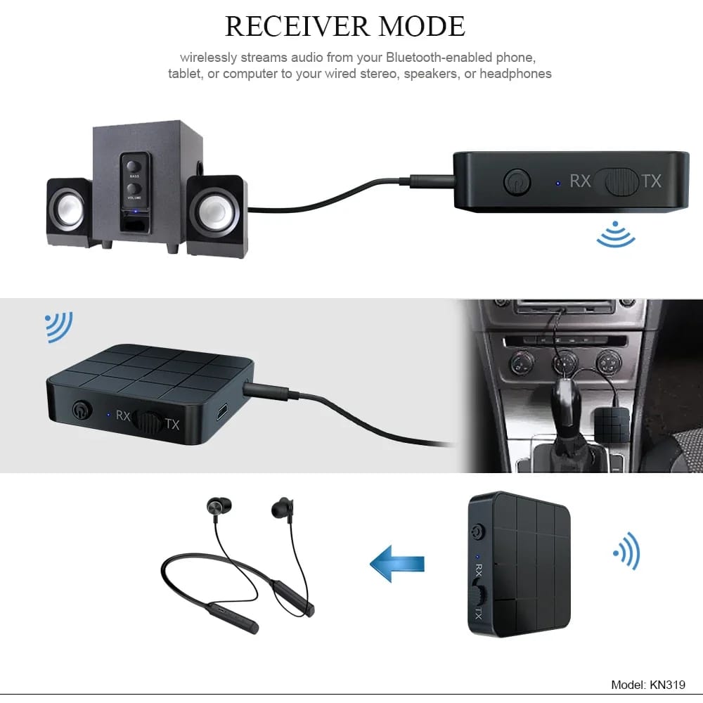 Bluetooth 5.0 Audio Récepteur Transmetteur