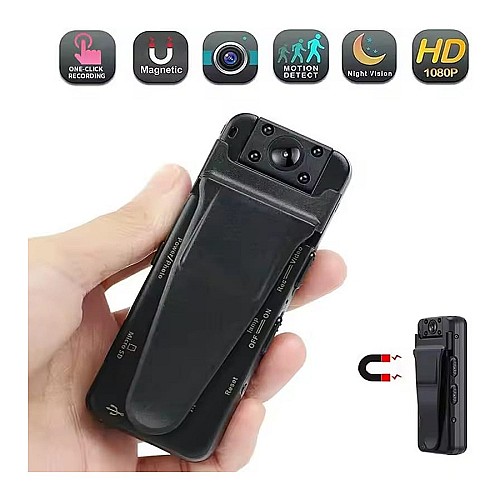 Body caméra, détection de mouvement, vision nocturne IR, vidéo Full HD 1080P, révélateur de sport, Enregistreur vedio et audio