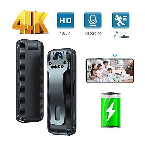 Mini caméra portable HD 1080P, vision nocturne, enregistreur vidéo, enregistreur audio, détection de mouvement