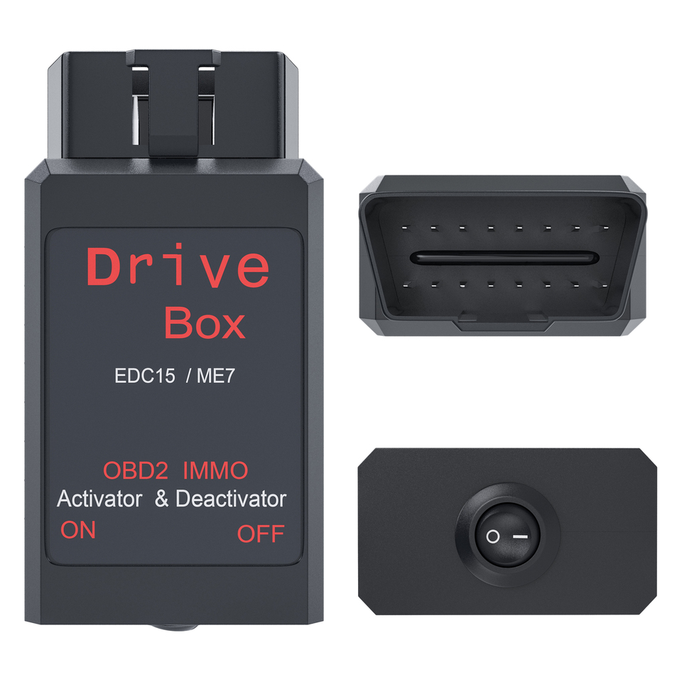 Boîte D'entraînement OBD2 Pour Désactiver L'anti-démarrage (IMMO OFF) - Compatible EDC15/ME7