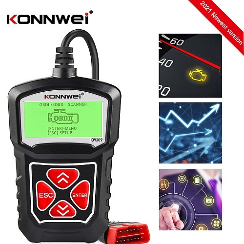 Konnwei Outil Diagnostic professionnel de voiture