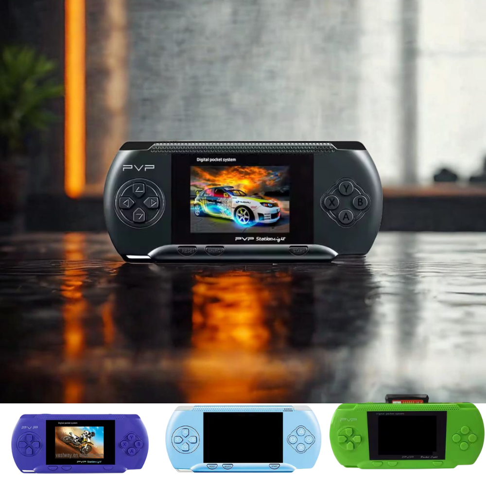 PVP3000 – Console de Jeu Portable 8-Bit