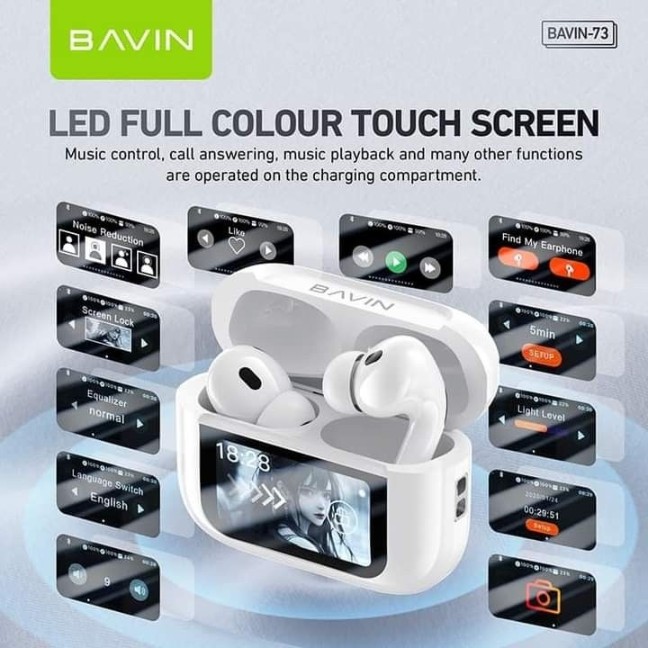 Bavin BA73 ANC Multifunction On-Ear Wireless