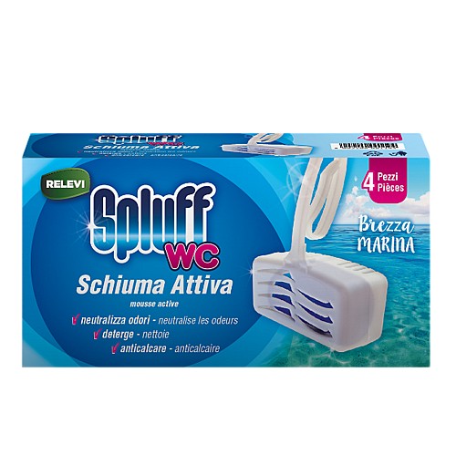 Relevi Bloc WC Spluff 4*33g Marine