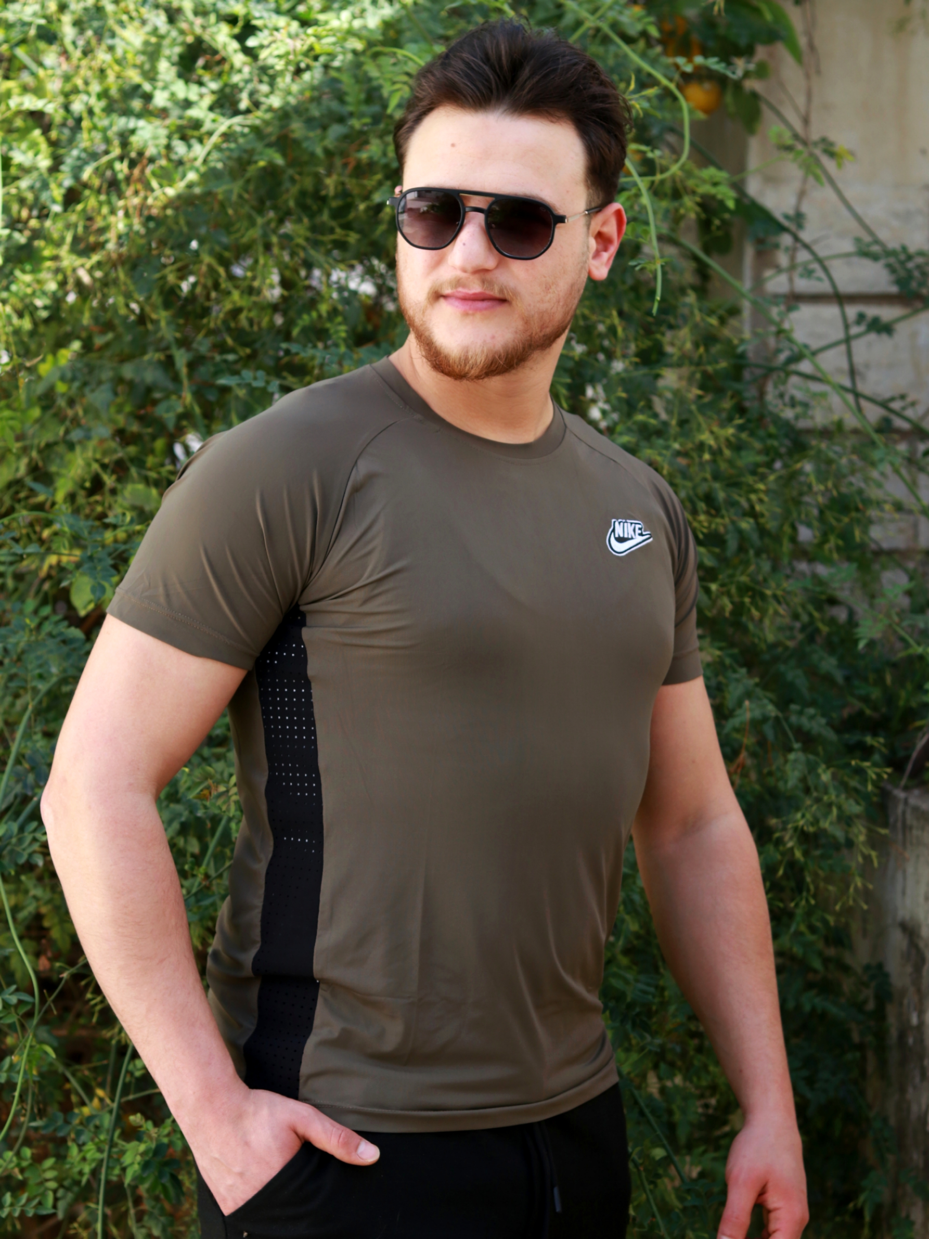 T-shirt respirant en Polyamide lycra