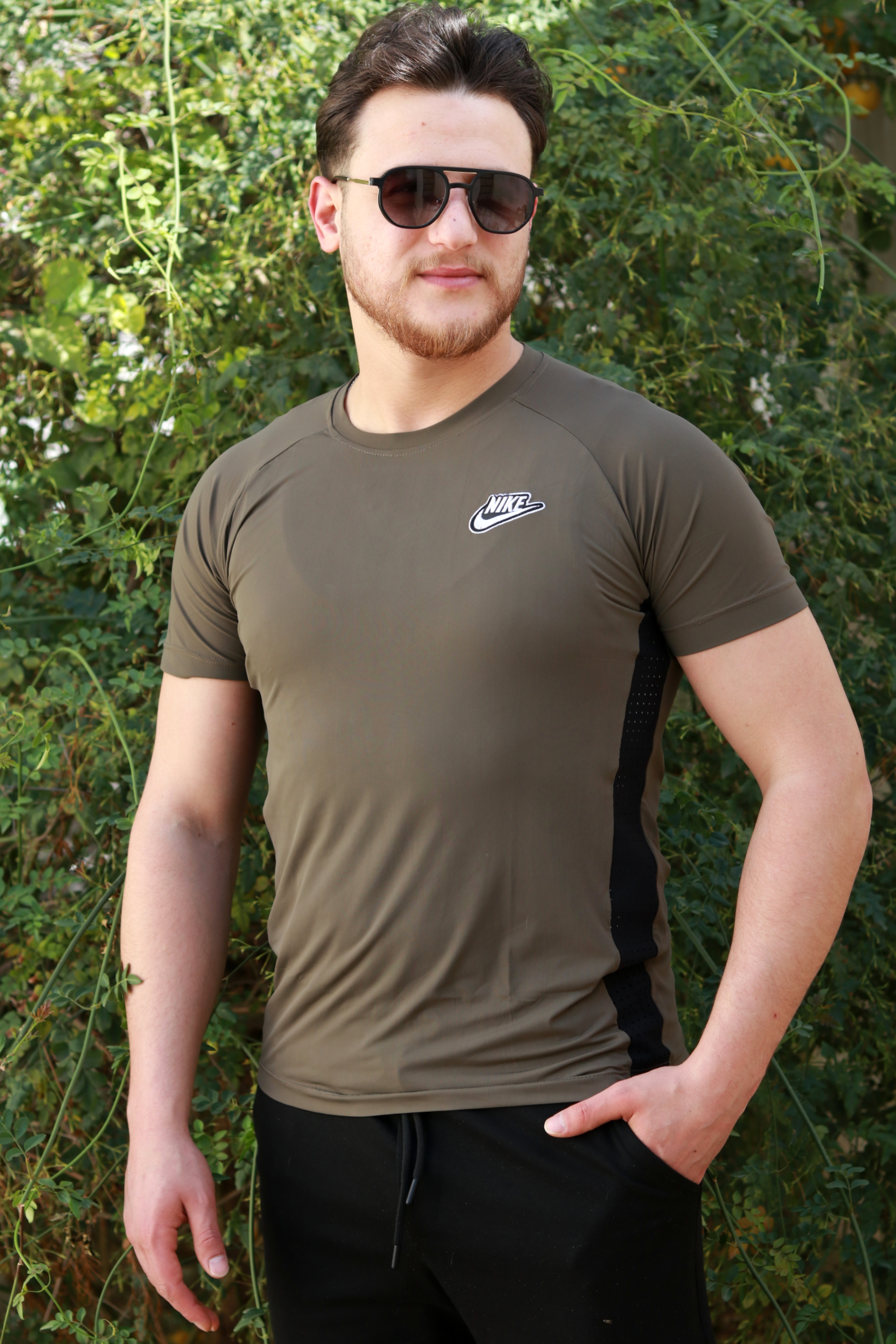 T-shirt respirant en Polyamide lycra