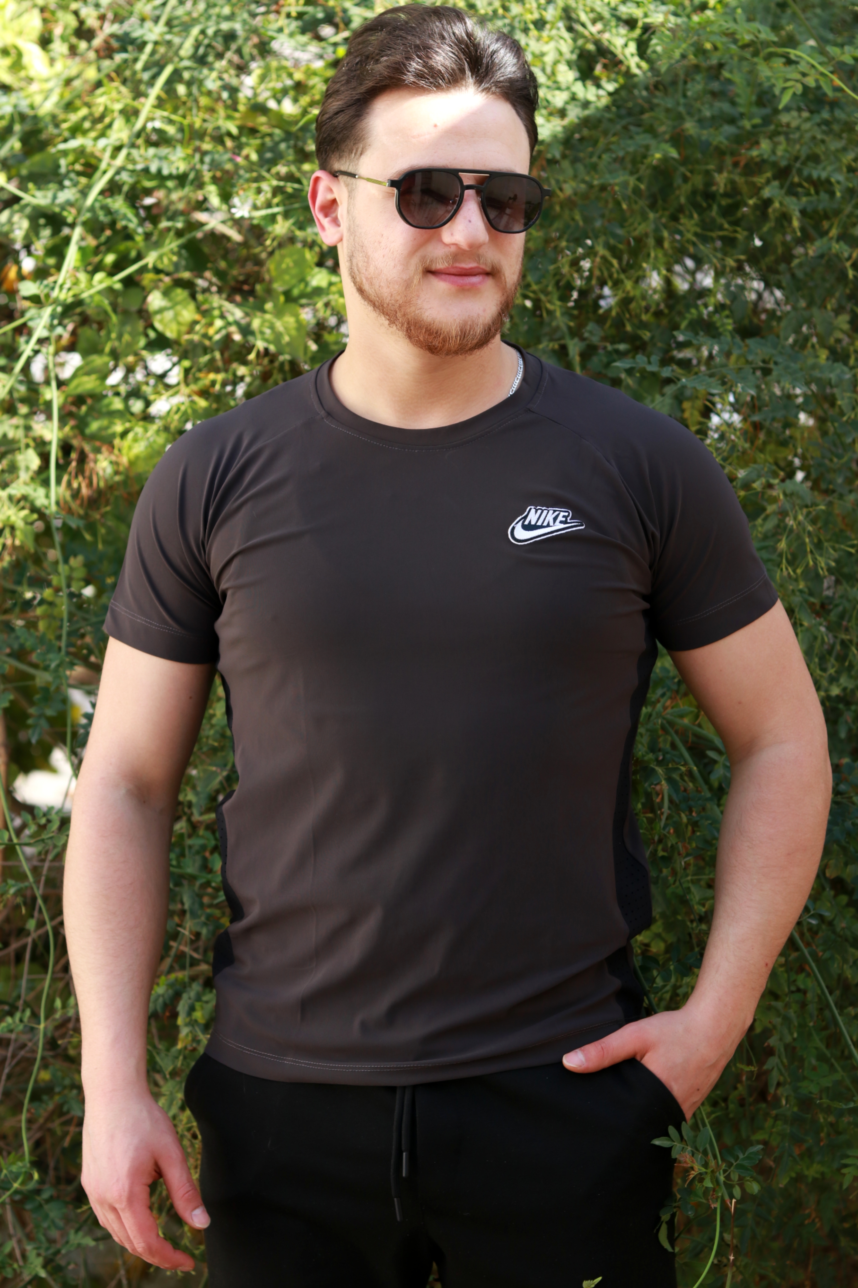 T-shirt respirant en Polyamide lycra