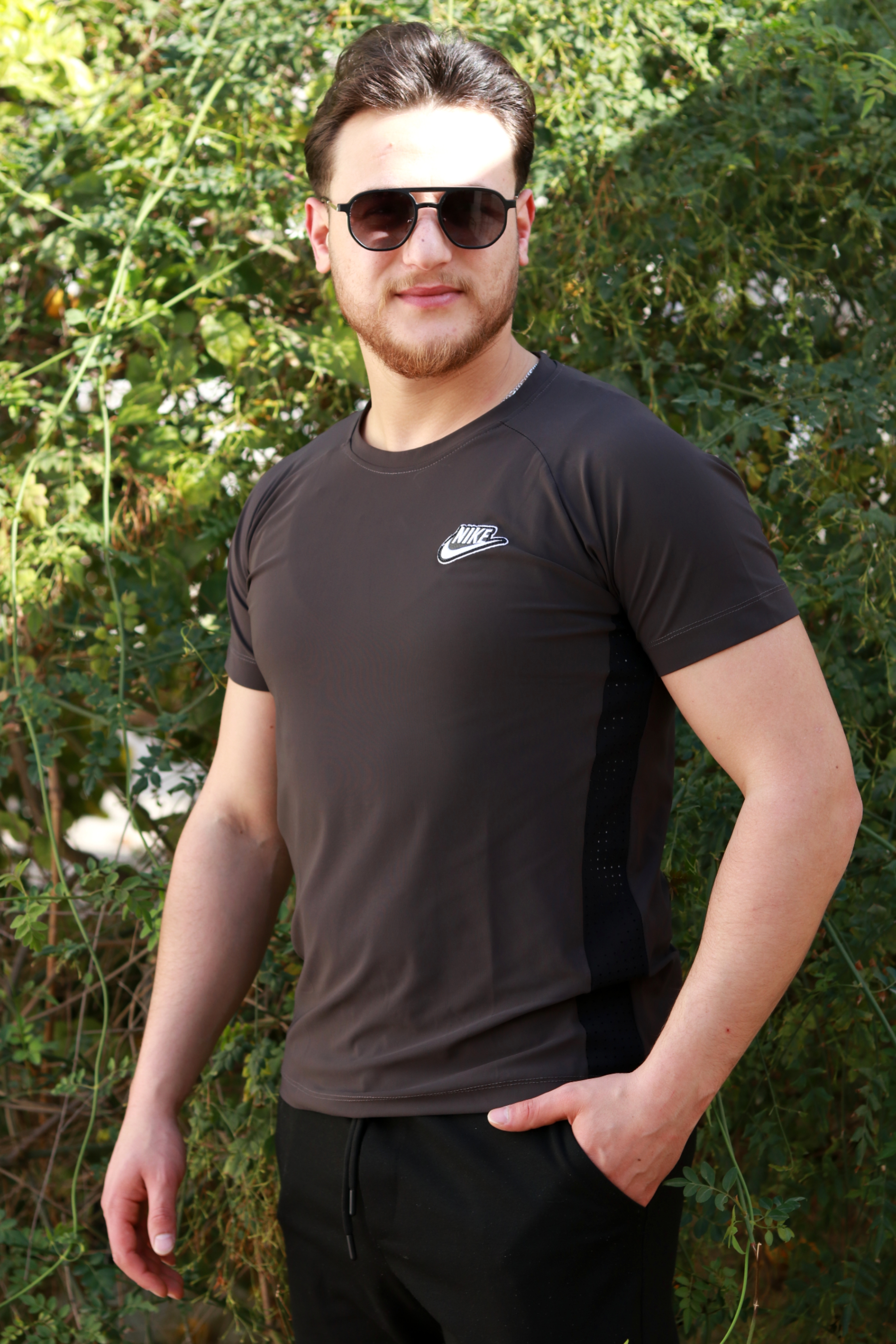 T-shirt respirant en Polyamide lycra