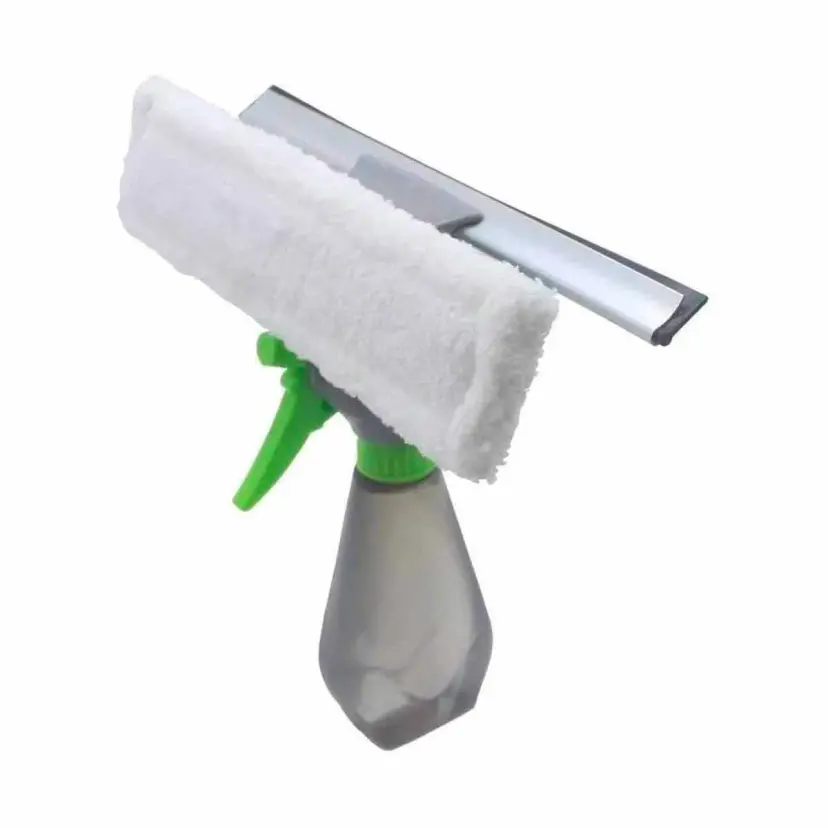 Raclette de nettoyage pour vitres 3 en 1 avec pulvérisateur 250 ml